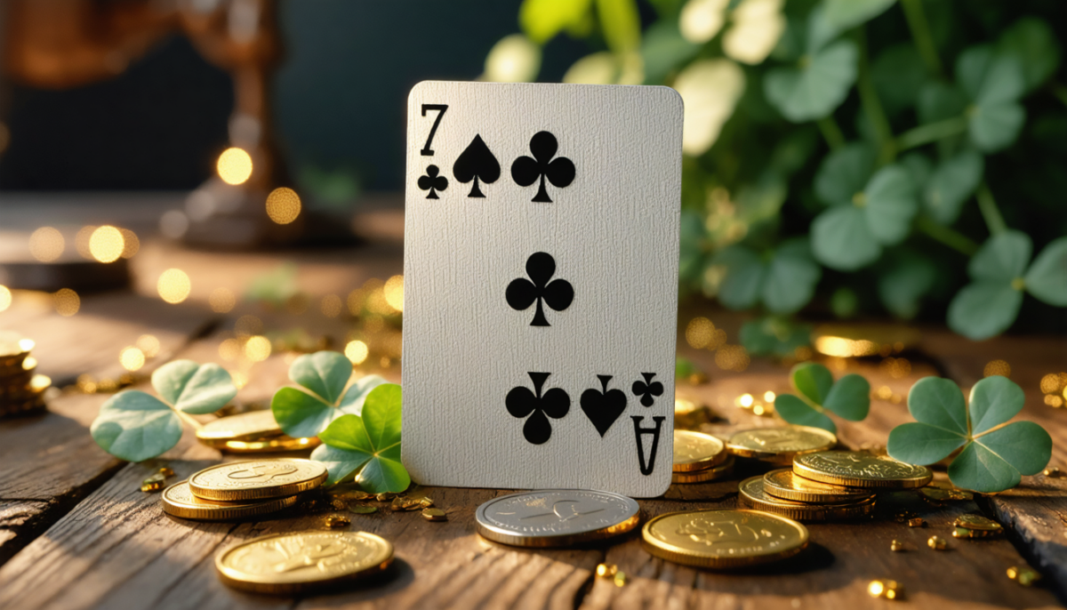 découvrez la signification du 7 de trèfle, un symbole puissant de chance et un messager de prospérité, apportant espoir et succès dans votre vie.