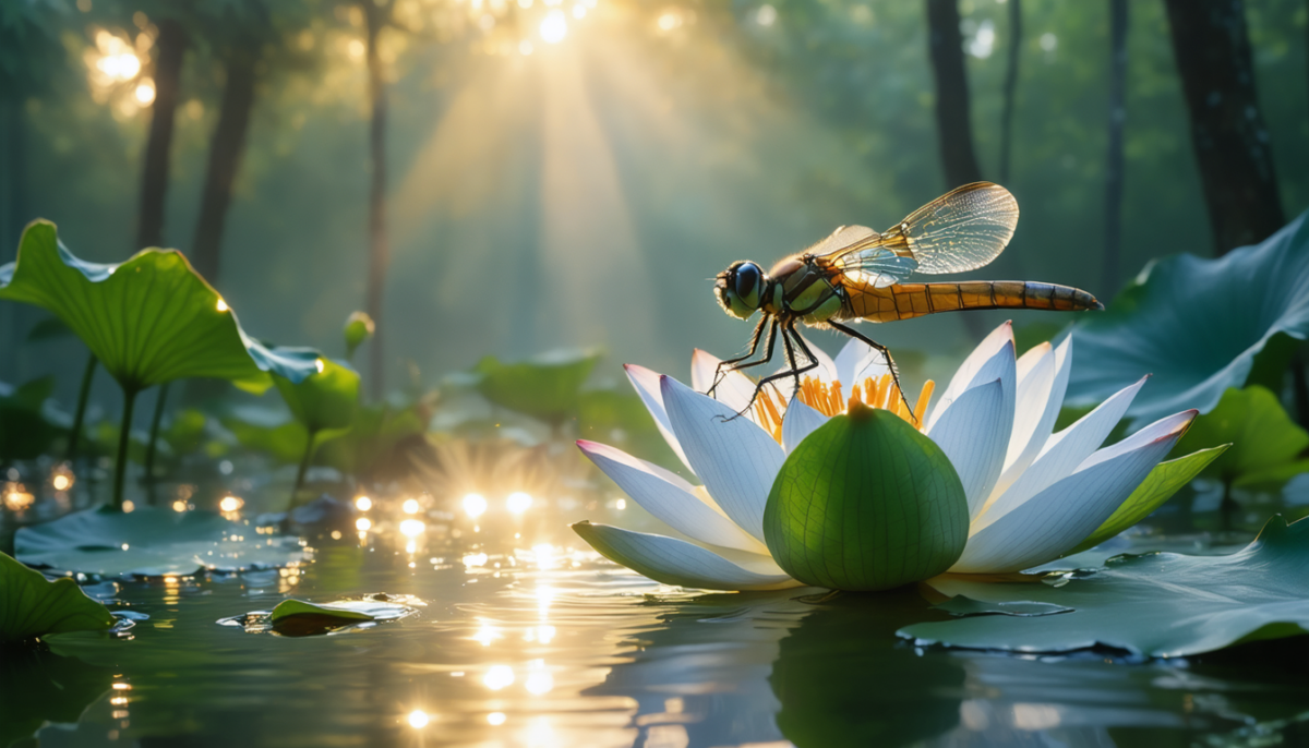 découvrez le symbolisme spirituel de la libellule et son message d’amour profond, symbole de transformation, légèreté et connexion avec l’âme.