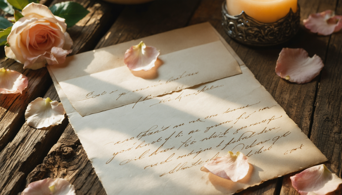 découvrez un modèle poignant de lettre d'amour capable d'émouvoir aux larmes, parfait pour exprimer vos sentiments les plus profonds avec sincérité.