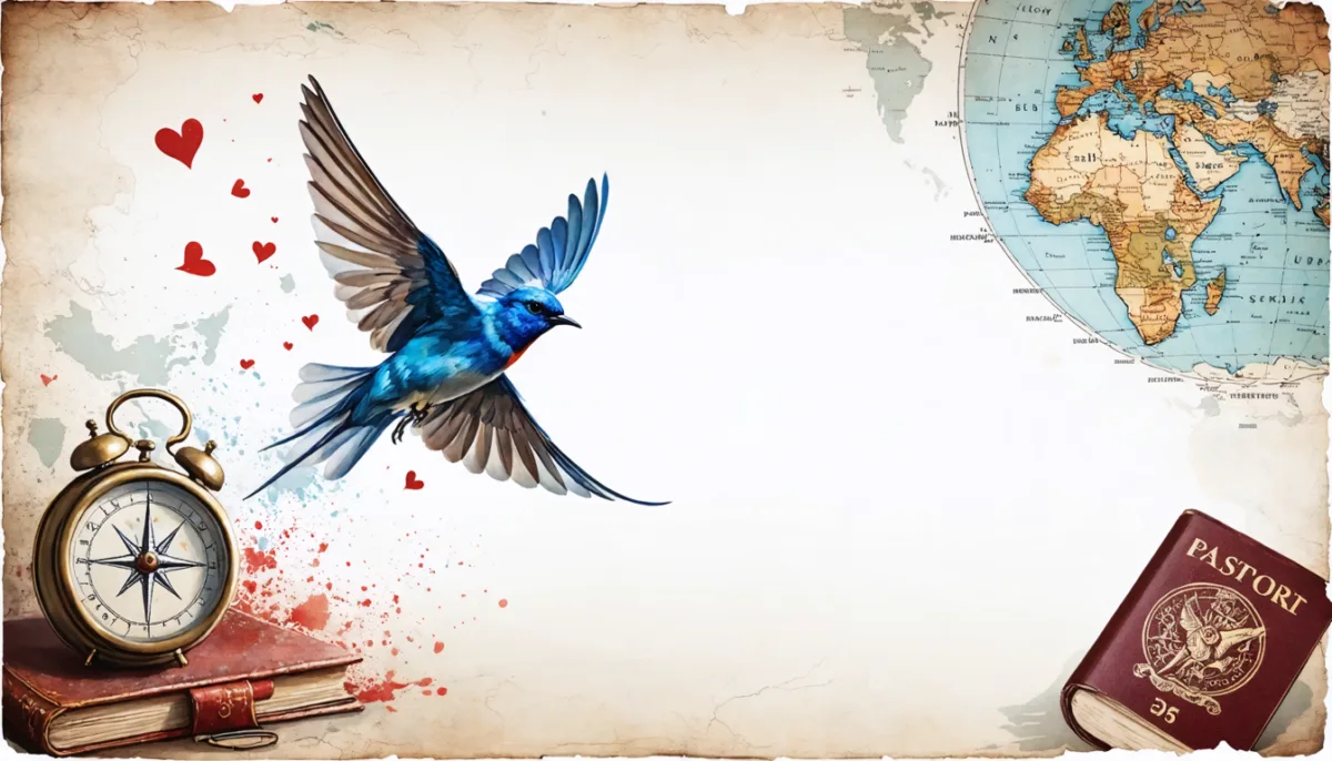 découvrez le tatouage d'hirondelle, un symbole puissant d'amour et d'aventure, représentant la liberté et les souvenirs précieux des voyages.