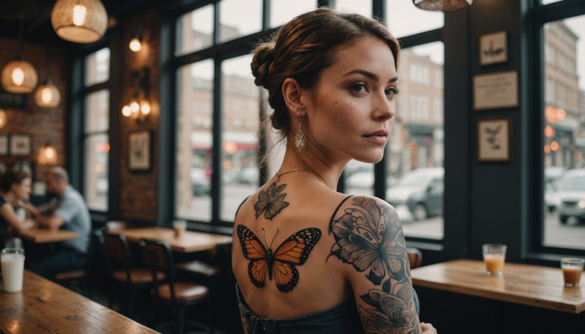 Tatouage papillon : symbole puissant de métamorphose et d'émancipation