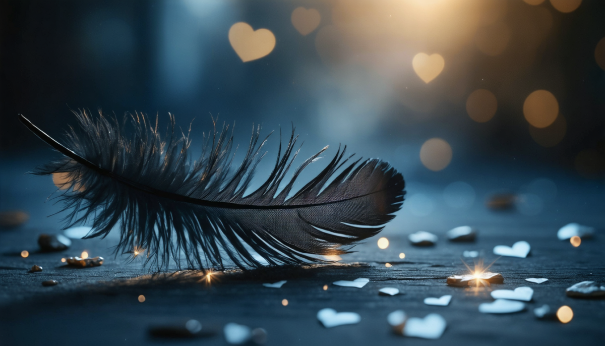découvrez le symbolisme spirituel de la plume noire et les messages profonds qu'elle transmet en amour pour mieux comprendre ses significations.