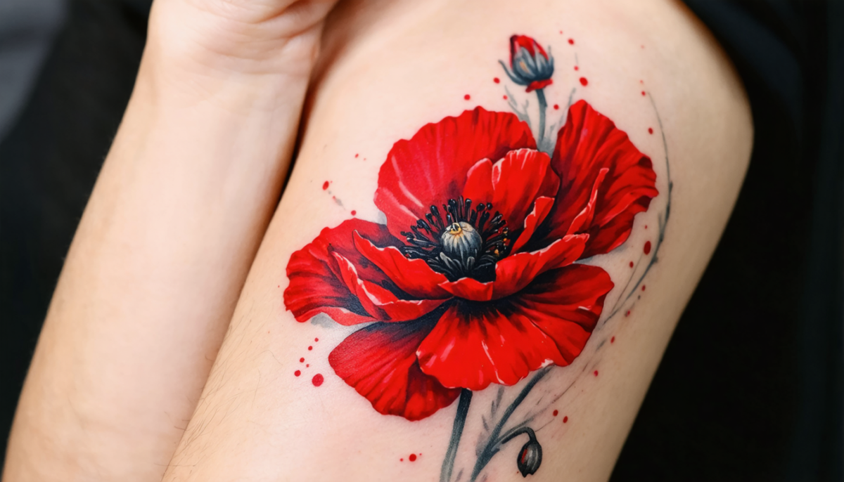 découvrez la symbolique puissante et surprenante du tatouage de coquelicot, un motif chargé de sens et d'émotions uniques.