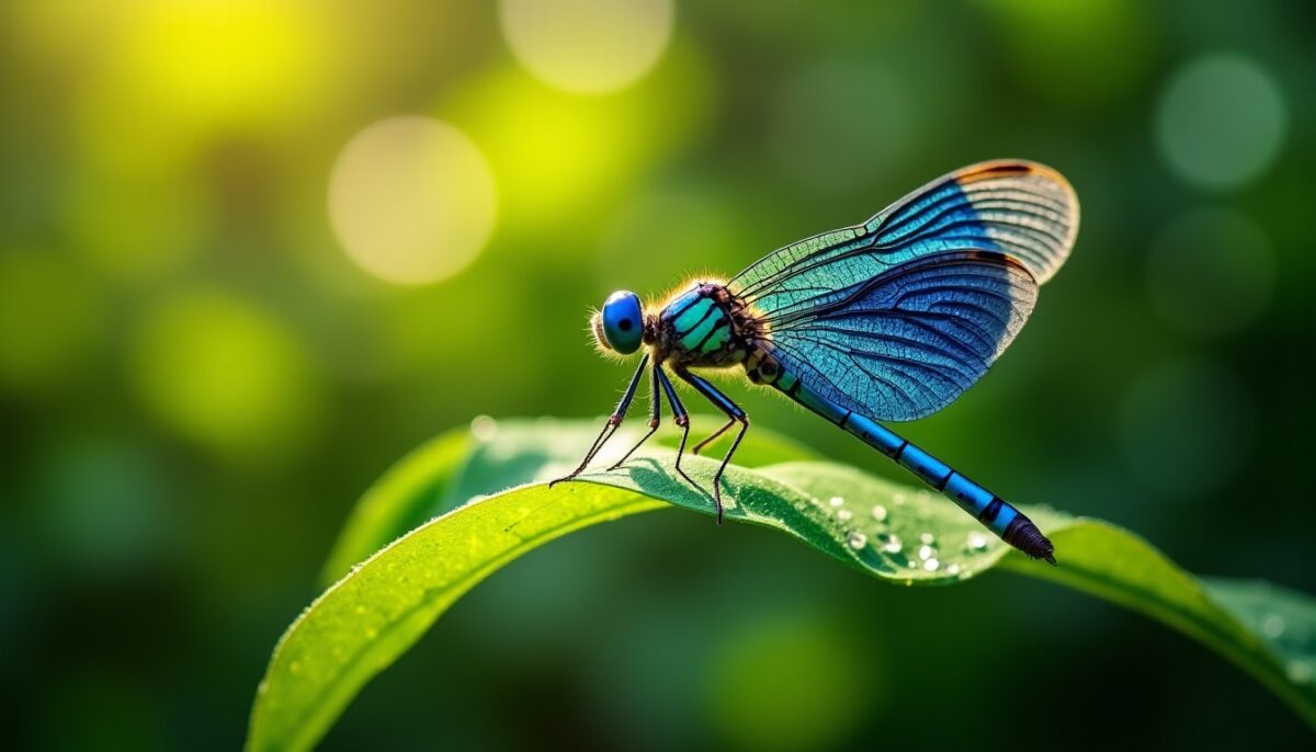 Libellule : symbolisme spirituel et message d’amour profond