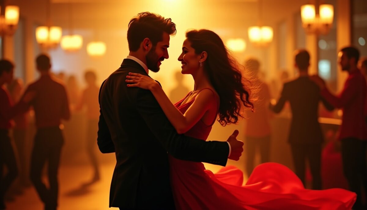 Couple en harmonie : forger une alchimie envoûtante sur la piste de salsa