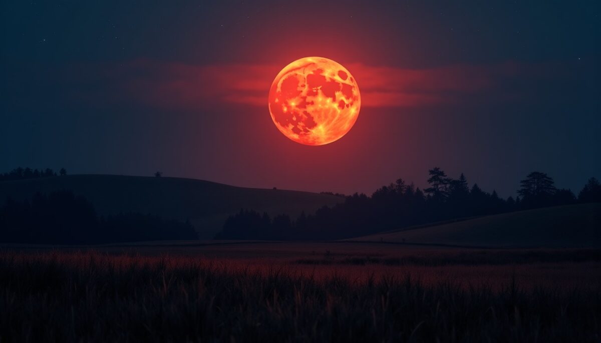 Lune Rousse : Influences et Symbolismes sur le Comportement Humain