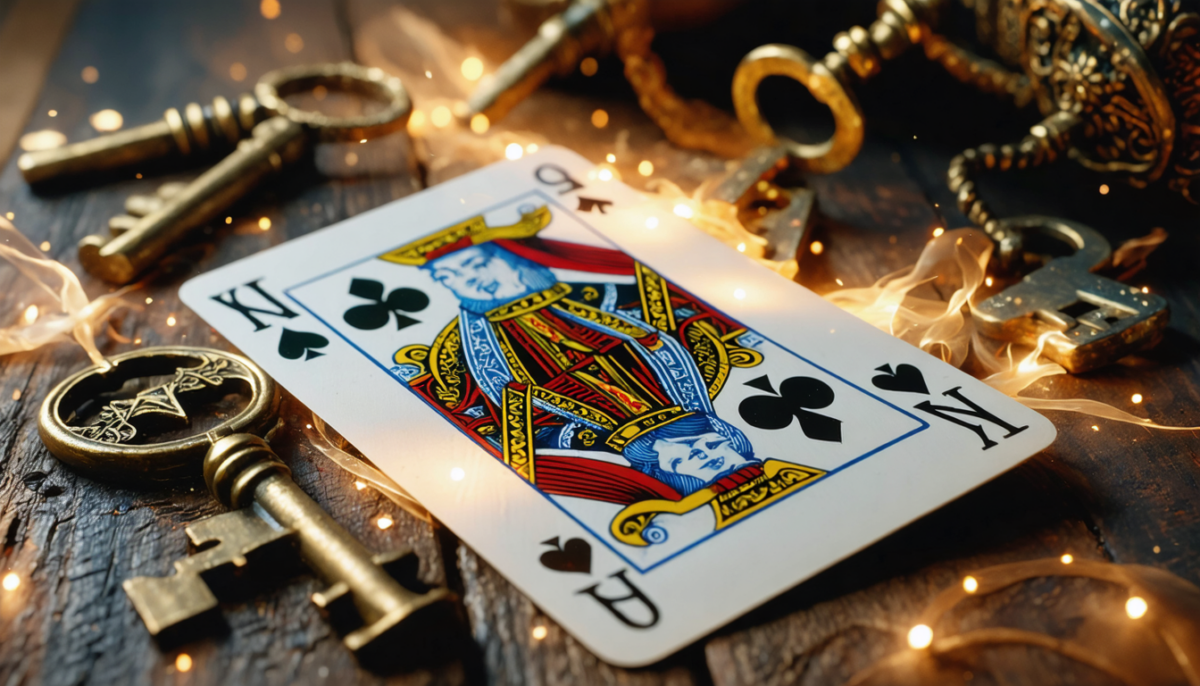 découvrez les secrets spirituels et les messages cachés du 9 de pique, une carte riche en symboles qui révèle les clés du destin et guide votre chemin intérieur.