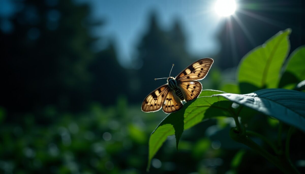 Papillon de nuit : découvrez sa symbolique spirituelle fascinante
