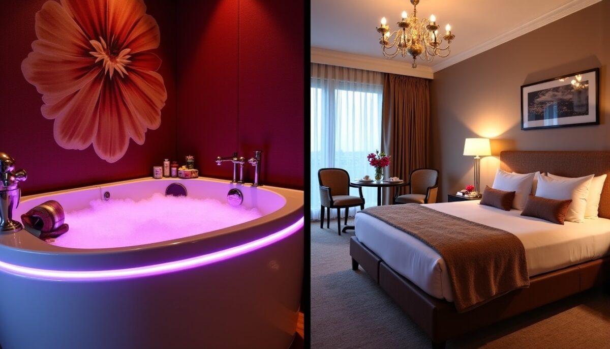 Love hôtel vs hôtel romantique classique : quelles différences clés ?
