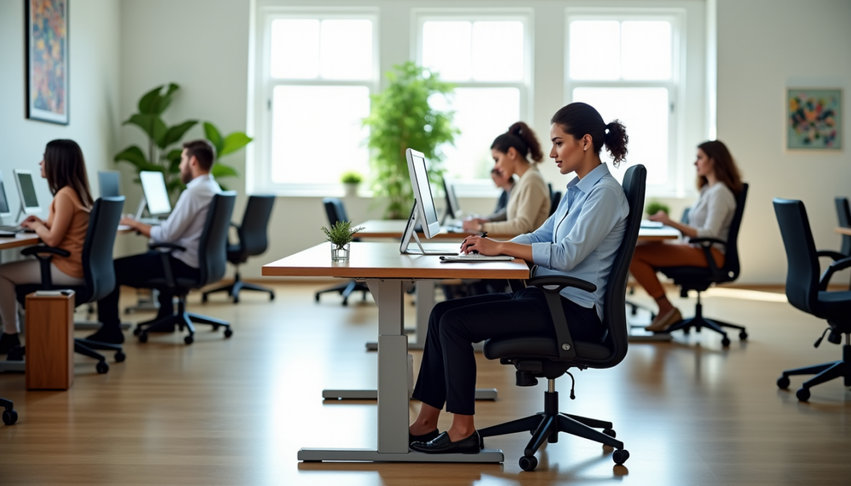 Mesurer l'efficacité du mobilier ergonomique en établissement